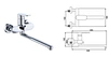 brass shower faucet